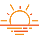 puesta de sol icon