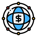 dinero digital icon