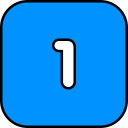 numero 1 icon