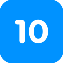 numero 10 icon