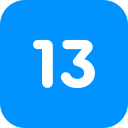 número 13 icon