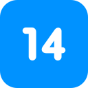 número 14 icon