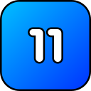 número 11 icon