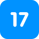 número 17 icon