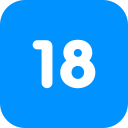 número 18 icon