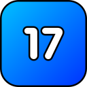 número 17 icon