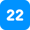 número 22 icon