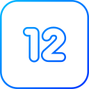 numero 12 icon