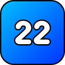 número 22 icon