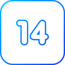 número 14 icon