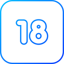 número 18 icon