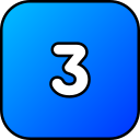 numero 3 icon