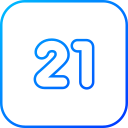 número 21 icon