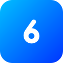 número 6 icon