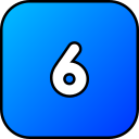 número 6 icon