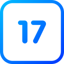 número 17 icon