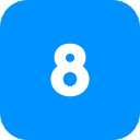 numero 8 icon