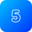 número 5 icon