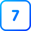 numero 7 icon