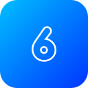 número 6 icon