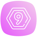 número 9 icon