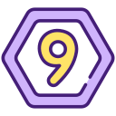 número 9 icon