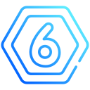 número 6 icon