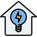 energía del hogar icon