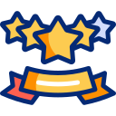 cinco estrellas icon