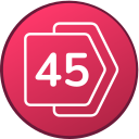 45 icon