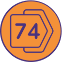 74 icon