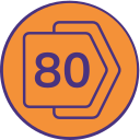 80 icon