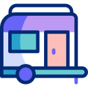 furgoneta camper animated icon