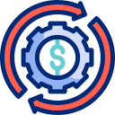 economía circular animated icon