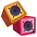 altavoz de graves icon