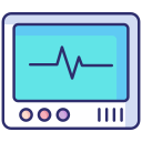 monitor de electrocardiograma icon