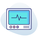 monitor de electrocardiograma icon