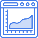 gráfico de dispersión icon