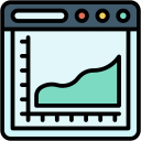 gráfico de dispersión icon