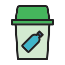 contenedor de basura icon