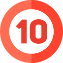 numero 10 icon