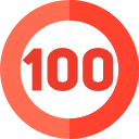 100 icon