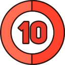 numero 10 icon