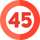 45 