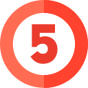 número 5 icon