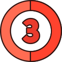 numero 3 icon