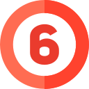 número 6 icon