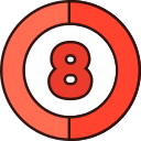 numero 8 icon