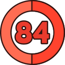 84 icon