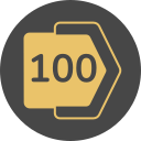 100 icon